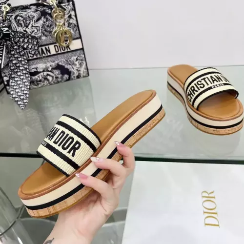 Cheap Christian Dior Slippers For Women #1371709 Replica Wholesale [$100.00 USD] [ITEM#1371709] on Replica Christian Dior Slippers