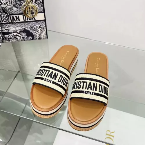 Cheap Christian Dior Slippers For Women #1371709 Replica Wholesale [$100.00 USD] [ITEM#1371709] on Replica Christian Dior Slippers
