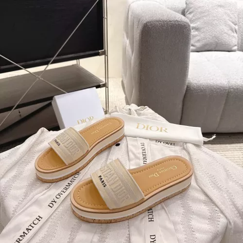 Cheap Christian Dior Slippers For Women #1371718 Replica Wholesale [$100.00 USD] [ITEM#1371718] on Replica Christian Dior Slippers