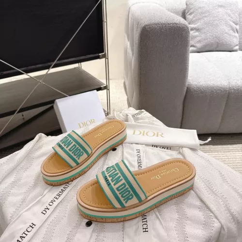 Cheap Christian Dior Slippers For Women #1371719 Replica Wholesale [$100.00 USD] [ITEM#1371719] on Replica Christian Dior Slippers