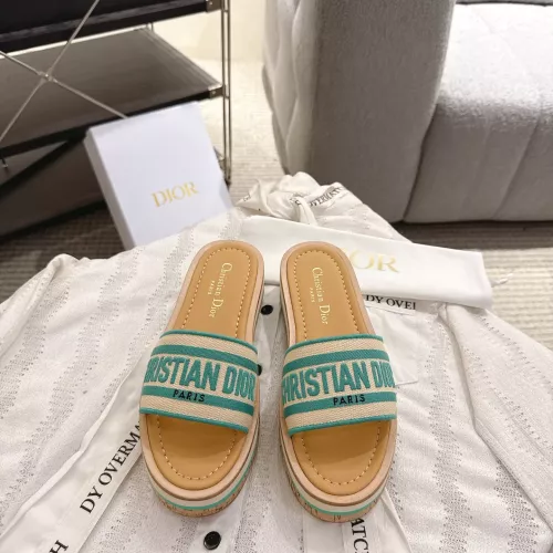 Cheap Christian Dior Slippers For Women #1371719 Replica Wholesale [$100.00 USD] [ITEM#1371719] on Replica Christian Dior Slippers