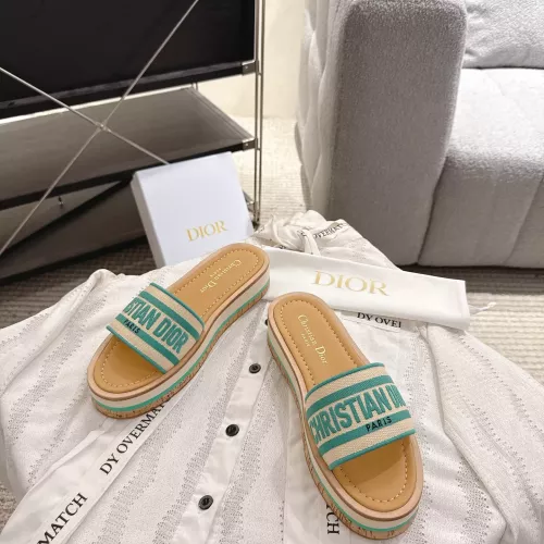 Cheap Christian Dior Slippers For Women #1371719 Replica Wholesale [$100.00 USD] [ITEM#1371719] on Replica Christian Dior Slippers