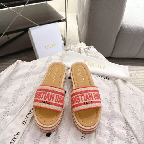 Cheap Christian Dior Slippers For Women #1371720 Replica Wholesale [$100.00 USD] [ITEM#1371720] on Replica Christian Dior Slippers