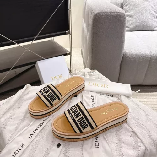 Cheap Christian Dior Slippers For Women #1371722 Replica Wholesale [$100.00 USD] [ITEM#1371722] on Replica Christian Dior Slippers