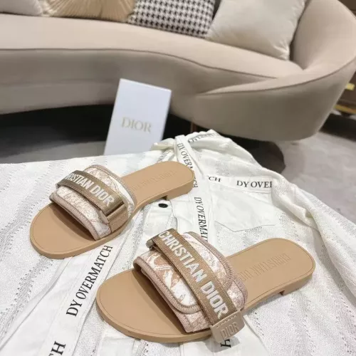 Cheap Christian Dior Slippers For Women #1371723 Replica Wholesale [$76.00 USD] [ITEM#1371723] on Replica Christian Dior Slippers