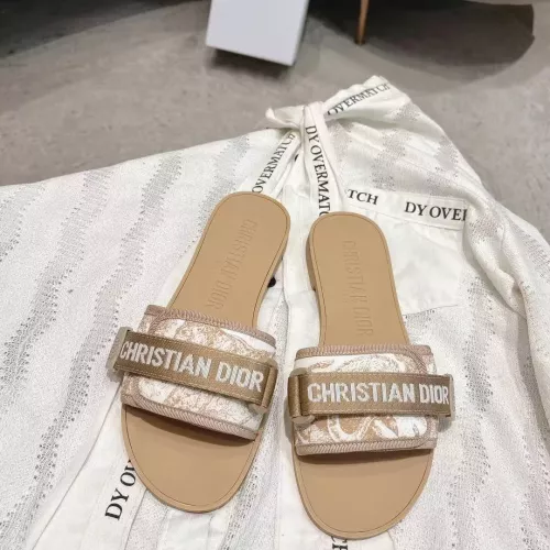 Cheap Christian Dior Slippers For Women #1371723 Replica Wholesale [$76.00 USD] [ITEM#1371723] on Replica Christian Dior Slippers