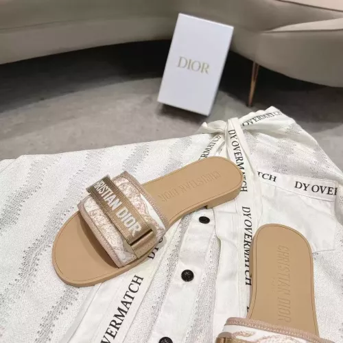 Cheap Christian Dior Slippers For Women #1371723 Replica Wholesale [$76.00 USD] [ITEM#1371723] on Replica Christian Dior Slippers