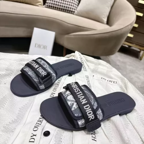 Cheap Christian Dior Slippers For Women #1371726 Replica Wholesale [$76.00 USD] [ITEM#1371726] on Replica Christian Dior Slippers