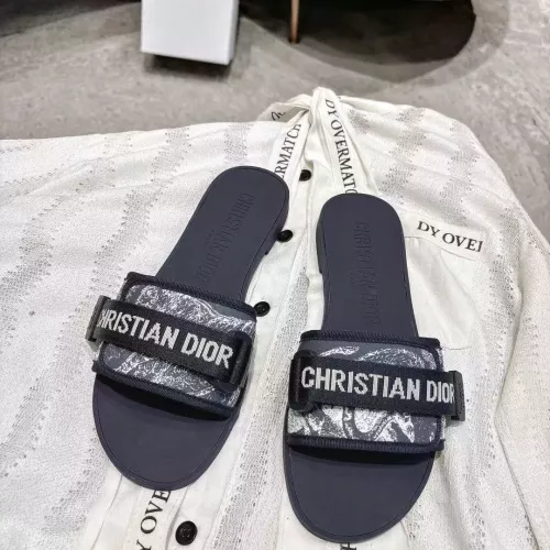 Cheap Christian Dior Slippers For Women #1371726 Replica Wholesale [$76.00 USD] [ITEM#1371726] on Replica Christian Dior Slippers