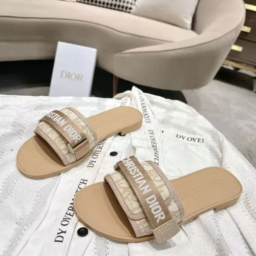 Cheap Christian Dior Slippers For Women #1371737 Replica Wholesale [$76.00 USD] [ITEM#1371737] on Replica Christian Dior Slippers