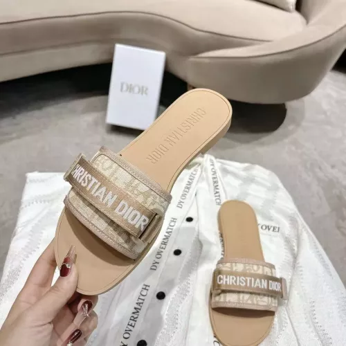 Cheap Christian Dior Slippers For Women #1371737 Replica Wholesale [$76.00 USD] [ITEM#1371737] on Replica Christian Dior Slippers
