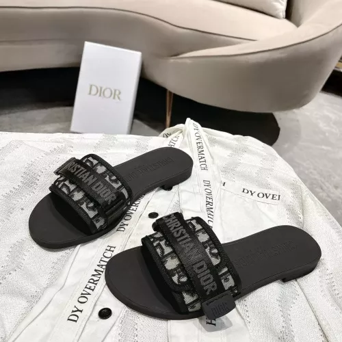 Cheap Christian Dior Slippers For Women #1371740 Replica Wholesale [$76.00 USD] [ITEM#1371740] on Replica Christian Dior Slippers