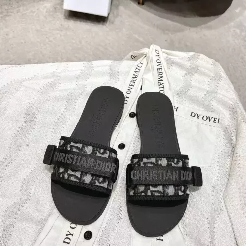 Cheap Christian Dior Slippers For Women #1371740 Replica Wholesale [$76.00 USD] [ITEM#1371740] on Replica Christian Dior Slippers