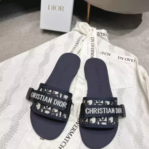 Cheap Christian Dior Slippers For Women #1371743 Replica Wholesale [$76.00 USD] [ITEM#1371743] on Replica Christian Dior Slippers