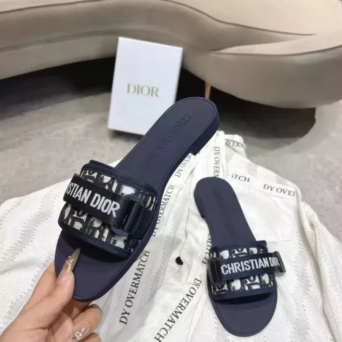 Cheap Christian Dior Slippers For Women #1371743 Replica Wholesale [$76.00 USD] [ITEM#1371743] on Replica Christian Dior Slippers