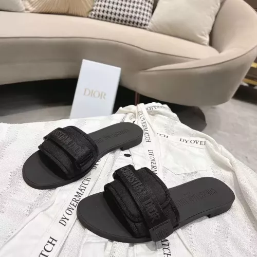 Cheap Christian Dior Slippers For Women #1371745 Replica Wholesale [$76.00 USD] [ITEM#1371745] on Replica Christian Dior Slippers