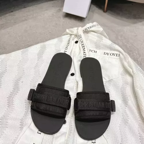 Cheap Christian Dior Slippers For Women #1371745 Replica Wholesale [$76.00 USD] [ITEM#1371745] on Replica Christian Dior Slippers