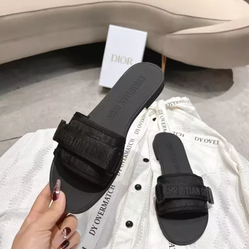 Cheap Christian Dior Slippers For Women #1371745 Replica Wholesale [$76.00 USD] [ITEM#1371745] on Replica Christian Dior Slippers