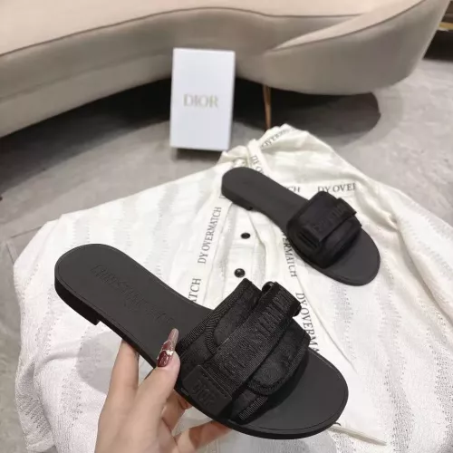 Cheap Christian Dior Slippers For Women #1371745 Replica Wholesale [$76.00 USD] [ITEM#1371745] on Replica Christian Dior Slippers