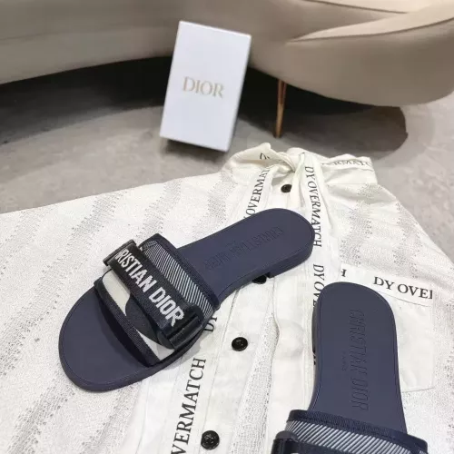 Cheap Christian Dior Slippers For Women #1371746 Replica Wholesale [$76.00 USD] [ITEM#1371746] on Replica Christian Dior Slippers
