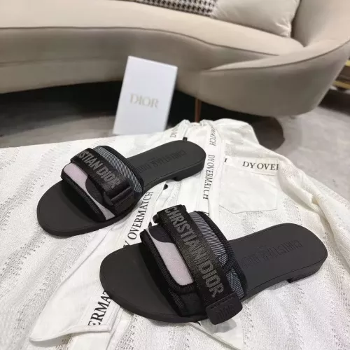 Cheap Christian Dior Slippers For Women #1371747 Replica Wholesale [$76.00 USD] [ITEM#1371747] on Replica Christian Dior Slippers