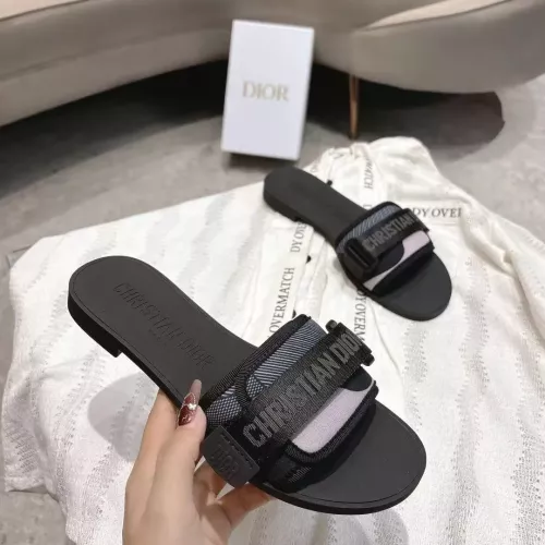 Cheap Christian Dior Slippers For Women #1371747 Replica Wholesale [$76.00 USD] [ITEM#1371747] on Replica Christian Dior Slippers