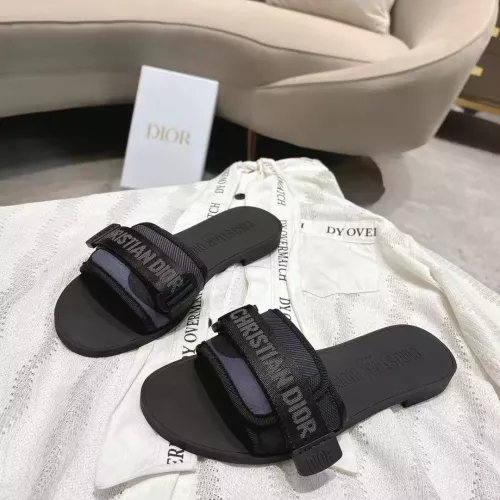 Cheap Christian Dior Slippers For Women #1371748 Replica Wholesale [$76.00 USD] [ITEM#1371748] on Replica Christian Dior Slippers