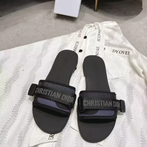 Cheap Christian Dior Slippers For Women #1371748 Replica Wholesale [$76.00 USD] [ITEM#1371748] on Replica Christian Dior Slippers