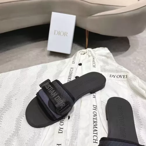 Cheap Christian Dior Slippers For Women #1371748 Replica Wholesale [$76.00 USD] [ITEM#1371748] on Replica Christian Dior Slippers