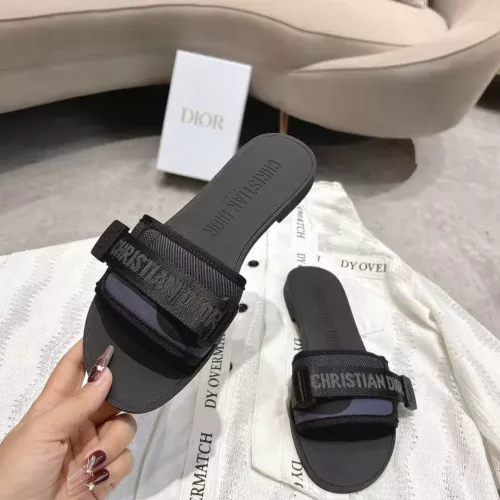 Cheap Christian Dior Slippers For Women #1371748 Replica Wholesale [$76.00 USD] [ITEM#1371748] on Replica Christian Dior Slippers