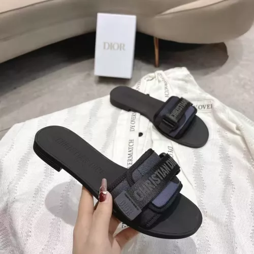Cheap Christian Dior Slippers For Women #1371748 Replica Wholesale [$76.00 USD] [ITEM#1371748] on Replica Christian Dior Slippers