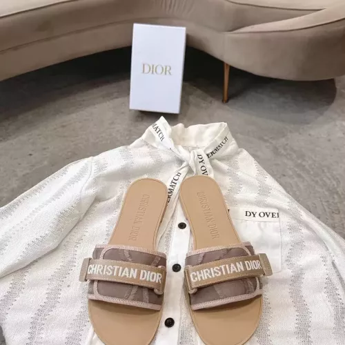 Cheap Christian Dior Slippers For Women #1371749 Replica Wholesale [$76.00 USD] [ITEM#1371749] on Replica Christian Dior Slippers
