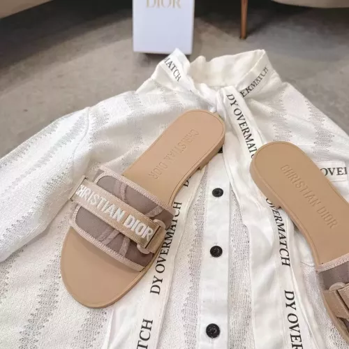 Cheap Christian Dior Slippers For Women #1371749 Replica Wholesale [$76.00 USD] [ITEM#1371749] on Replica Christian Dior Slippers