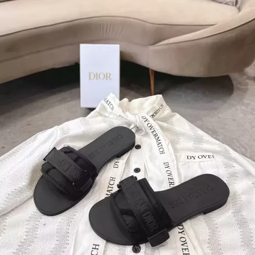 Cheap Christian Dior Slippers For Women #1371750 Replica Wholesale [$76.00 USD] [ITEM#1371750] on Replica Christian Dior Slippers