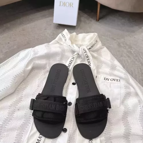 Cheap Christian Dior Slippers For Women #1371750 Replica Wholesale [$76.00 USD] [ITEM#1371750] on Replica Christian Dior Slippers
