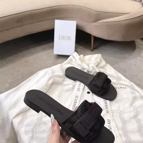 Cheap Christian Dior Slippers For Women #1371750 Replica Wholesale [$76.00 USD] [ITEM#1371750] on Replica Christian Dior Slippers