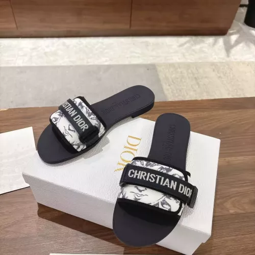 Cheap Christian Dior Slippers For Women #1371751 Replica Wholesale [$76.00 USD] [ITEM#1371751] on Replica Christian Dior Slippers