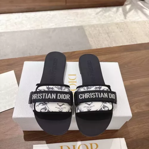 Cheap Christian Dior Slippers For Women #1371751 Replica Wholesale [$76.00 USD] [ITEM#1371751] on Replica Christian Dior Slippers