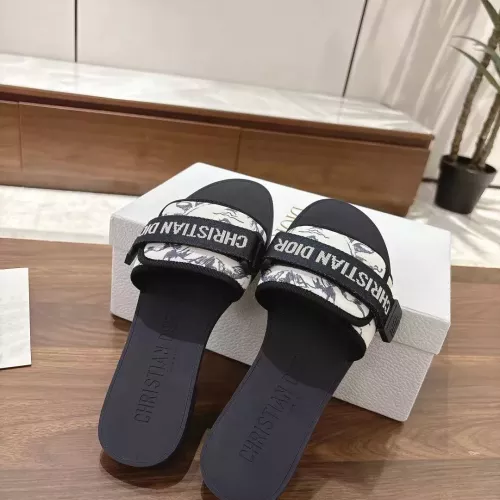 Cheap Christian Dior Slippers For Women #1371751 Replica Wholesale [$76.00 USD] [ITEM#1371751] on Replica Christian Dior Slippers