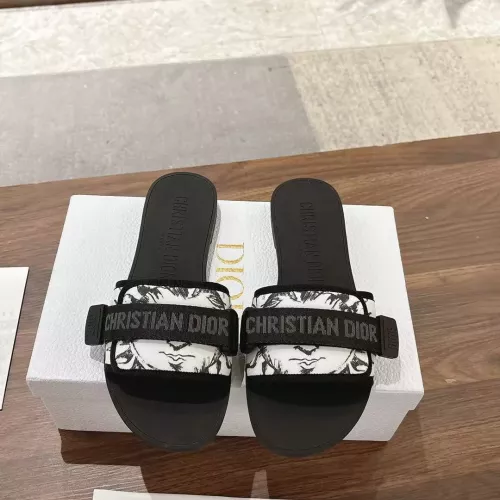 Cheap Christian Dior Slippers For Women #1371752 Replica Wholesale [$76.00 USD] [ITEM#1371752] on Replica Christian Dior Slippers