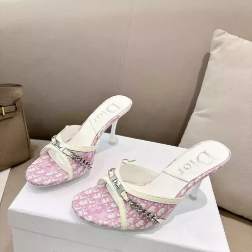 Cheap Christian Dior Slippers For Women #1371753 Replica Wholesale [$102.00 USD] [ITEM#1371753] on Replica Christian Dior Slippers