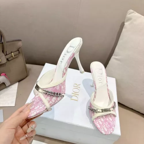 Cheap Christian Dior Slippers For Women #1371753 Replica Wholesale [$102.00 USD] [ITEM#1371753] on Replica Christian Dior Slippers