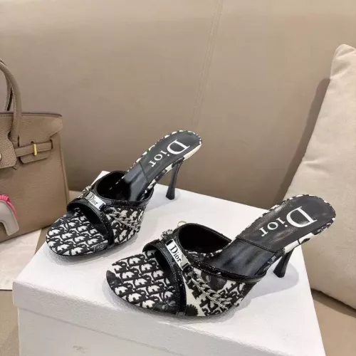 Cheap Christian Dior Slippers For Women #1371754 Replica Wholesale [$102.00 USD] [ITEM#1371754] on Replica Christian Dior Slippers
