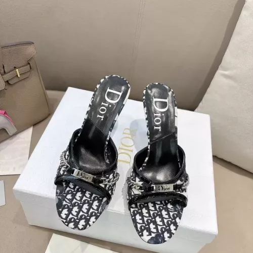 Cheap Christian Dior Slippers For Women #1371754 Replica Wholesale [$102.00 USD] [ITEM#1371754] on Replica Christian Dior Slippers
