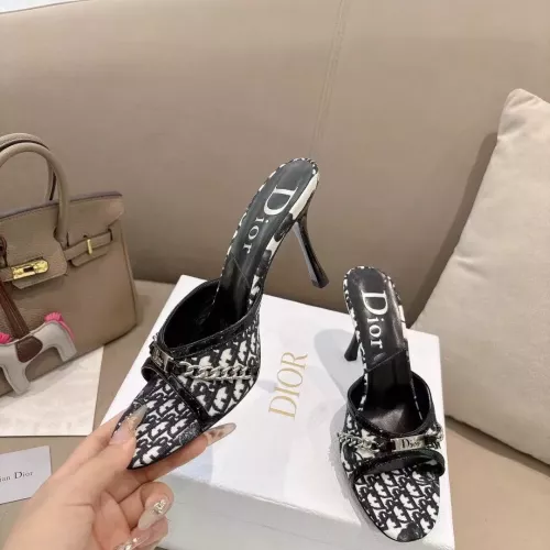 Cheap Christian Dior Slippers For Women #1371754 Replica Wholesale [$102.00 USD] [ITEM#1371754] on Replica Christian Dior Slippers