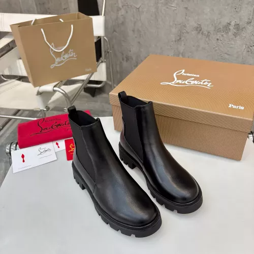 Cheap Christian Louboutin Boots For Women #1371756 Replica Wholesale [$108.00 USD] [ITEM#1371756] on Replica Christian Louboutin Boots