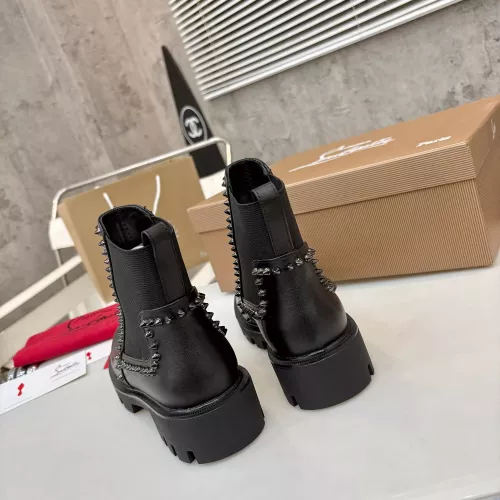 Cheap Christian Louboutin Boots For Women #1371760 Replica Wholesale [$115.00 USD] [ITEM#1371760] on Replica Christian Louboutin Boots