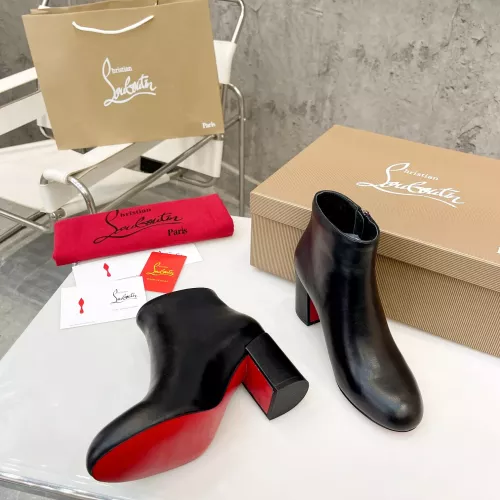 Cheap Christian Louboutin Boots For Women #1371761 Replica Wholesale [$105.00 USD] [ITEM#1371761] on Replica Christian Louboutin Boots