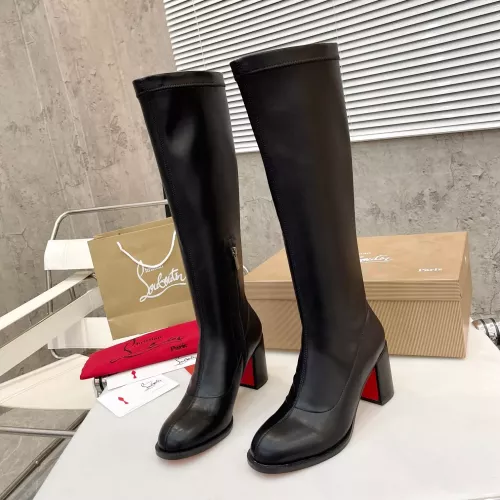 Cheap Christian Louboutin Boots For Women #1371773 Replica Wholesale [$108.00 USD] [ITEM#1371773] on Replica Christian Louboutin Boots