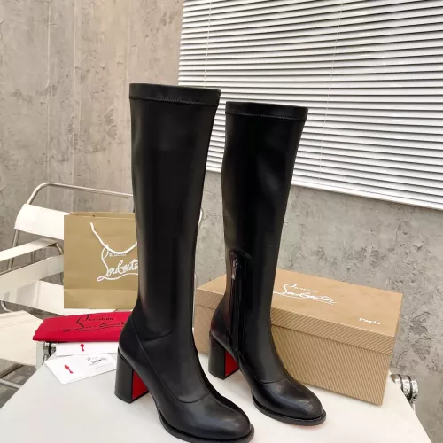 Cheap Christian Louboutin Boots For Women #1371773 Replica Wholesale [$108.00 USD] [ITEM#1371773] on Replica Christian Louboutin Boots